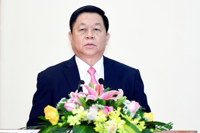 Đồng chí Nguyễn Trọng Nghĩa, Bí thư Trung ương Đảng, Trưởng ban Tuyên giáo Trung ương.